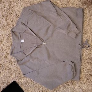 Old navy cropped grey pullover, size xs